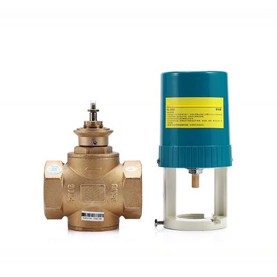 Proportional modulierendes HVAC-System Ventilator-Spule-Einheit mit 2-Wege-Steuerungs-Motorventil