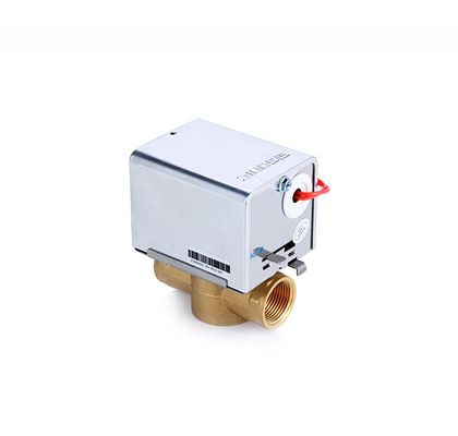 Messing-DN20 2-Wege-Motorisiertes Zonenventil für Wasserkühlgerät FCU HVAC elektrische Leistung