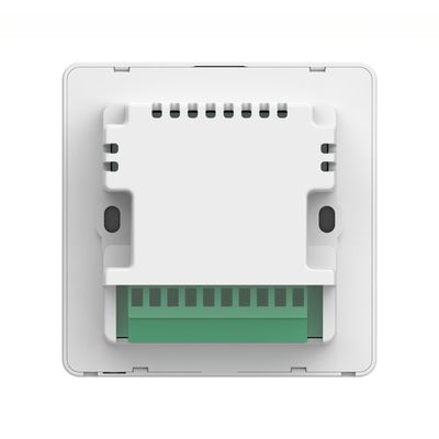 Zeitgenössischer Designstil 4,0 Zoll Modbus Programmierbarer Touchscreen Farbe LCD Großer Ventilator Spirale Thermostat