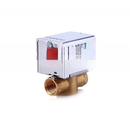 2 Wege Einschalten/Ausschalten Elektrisches Wasser/Diverter Motorisiertes Zonenventil für Kühler und CDU HVAC