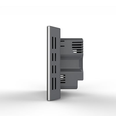 Schwarzer Touchscreen Tuya APP Smart Thermostat für 24VAC/110VAC/220VAC Kesselsystem