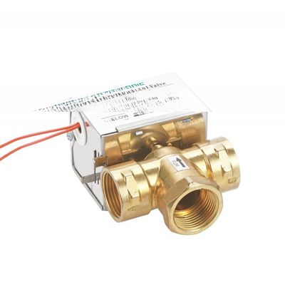 2/3-Wege-Spring-Rückkehr-Motorisiertes Zonenventil für Wasserregelung und elektrisch betätigtes Tor