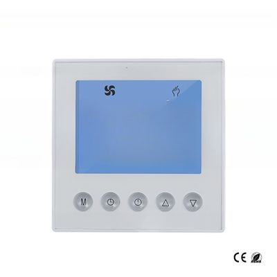 Quadratische Rohrventilator-Spule mit Modbus RS485 Ventilator-Geschwindigkeitssteuerungsraum-Thermostat