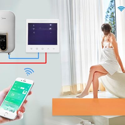 Intelligente 24VAC/110VAC/220VAC Stromversorgung WIFI-Thermostat mit Modbus-Kommunikation