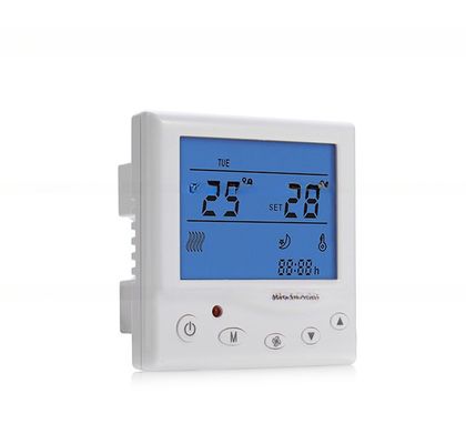 3A/16A wöchentlich programmierbarer Raumthermostat für Klimaanlage und Heizkörper