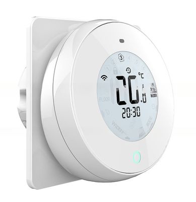 Runde 0-10V Modulierter Ventilator-Spule-Thermostat mit Smart Touch Screen und Modbus RS485 RTU