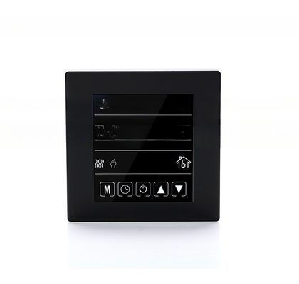 0.5C Anzeigegenauigkeit Weiß Wi-Fi-Programmierbares HVAC-Raumthermostat für Fußbodenheizung