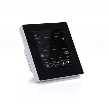0.5C Anzeigegenauigkeit Weiß Wi-Fi-Programmierbares HVAC-Raumthermostat für Fußbodenheizung