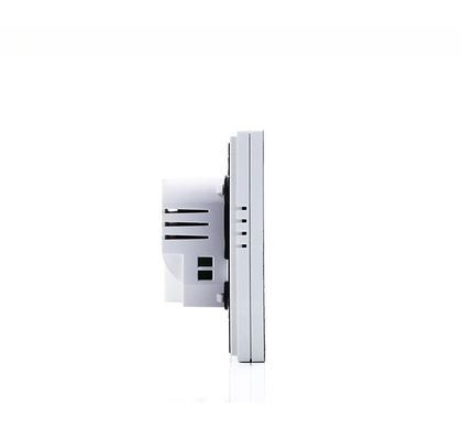0.5C Anzeigegenauigkeit Weiß Wi-Fi-Programmierbares HVAC-Raumthermostat für Fußbodenheizung