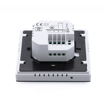 Zwei-/Vierrohr-Touchscreen Programmierbarer HVAC-Thermostat mit einstellbarem Lüfterregler
