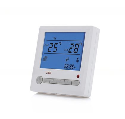 Digitales Fußbodenheizungsthermostat mit externem Sensor und Temperaturbereich von 5-35 °C