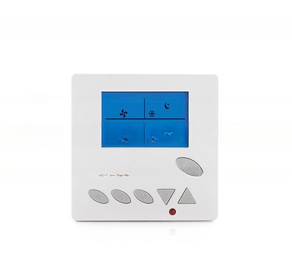 AC806 HVAC Raumthermostat 0,5C Anzeigegenauigkeit Maximallast 2A Geräte
