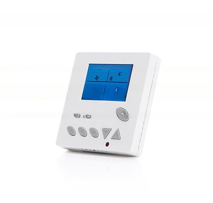 AC806 HVAC Raumthermostat 0,5C Anzeigegenauigkeit Maximallast 2A Geräte