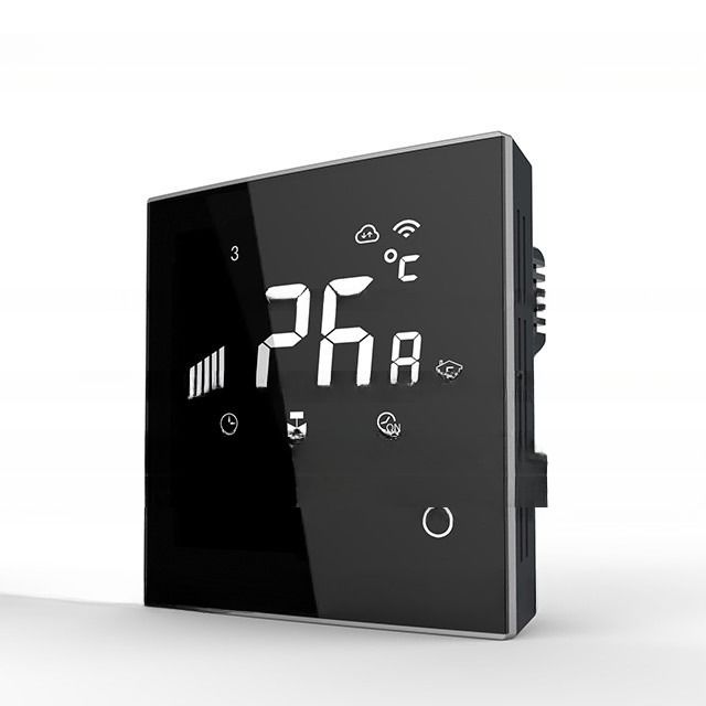 Fußbodenheizungssysteme Digitale LCD-Touchscreen-Thermostat für den Temperaturbereich 5-35C