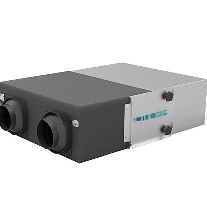 ROHS-zertifizierter HVAC-HRV-Wärmerückgewinnungsventilator für Wohnungen mit 28 dB A-Lärmpegel